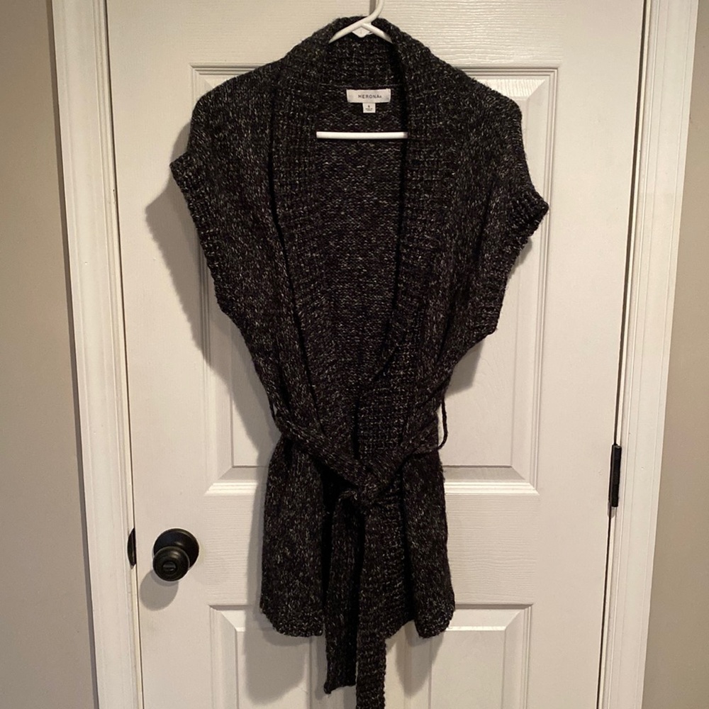 Merona Belted Sweater Vest